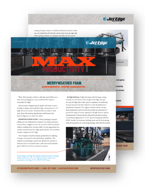 Merryweather Case Study Image - Jet Edge