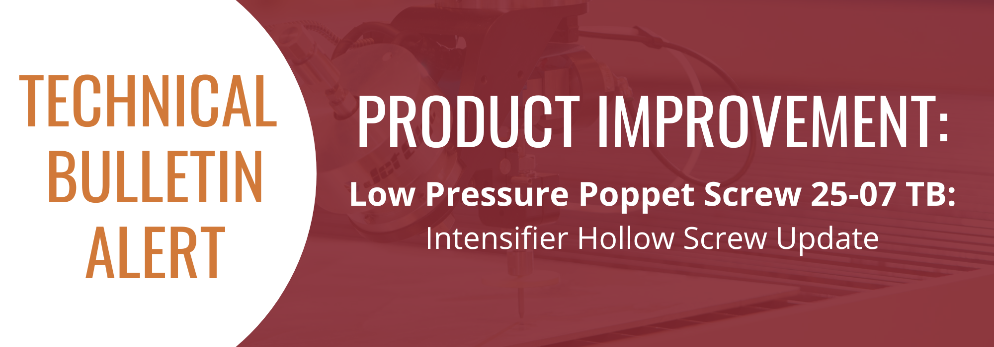 Low Pressure Poppet Screw - Jet Edge Waterjets (1)